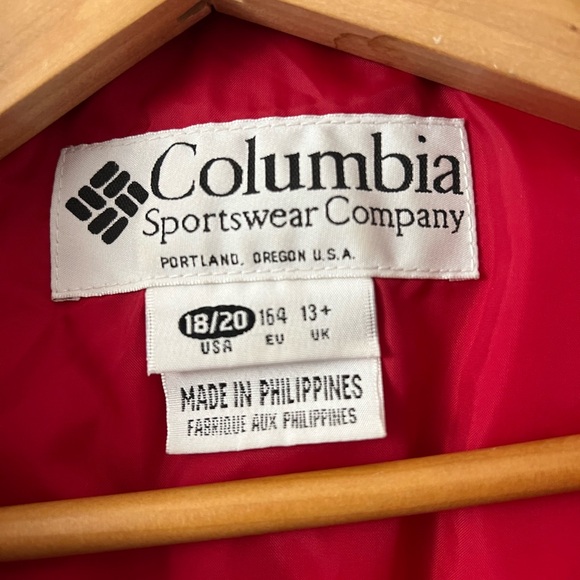 XL Columbia Women’s Ski Winter Jacket Coat Red - Picture 8 of 14